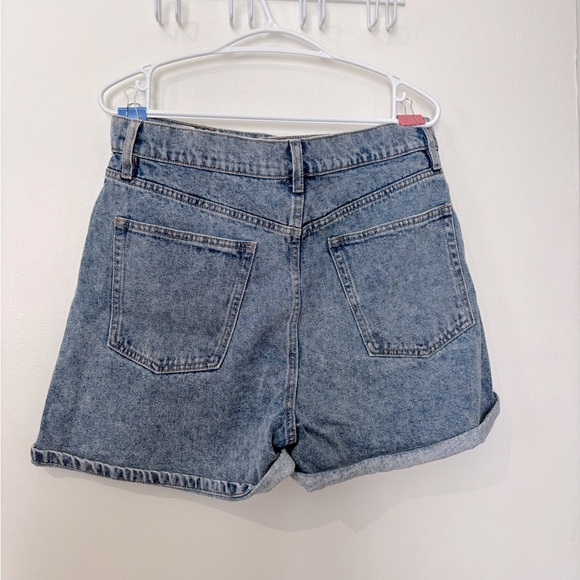 🎉4/30$🎉 Ardene Blue Jean Shorts High-Waisted Relaxed Fit👖 - Picture 2 of 2
